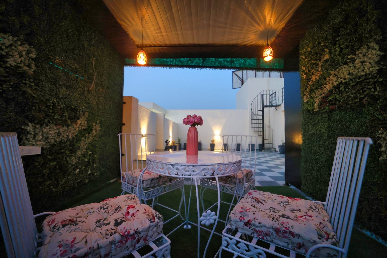 Private event setup at Papppy Stays